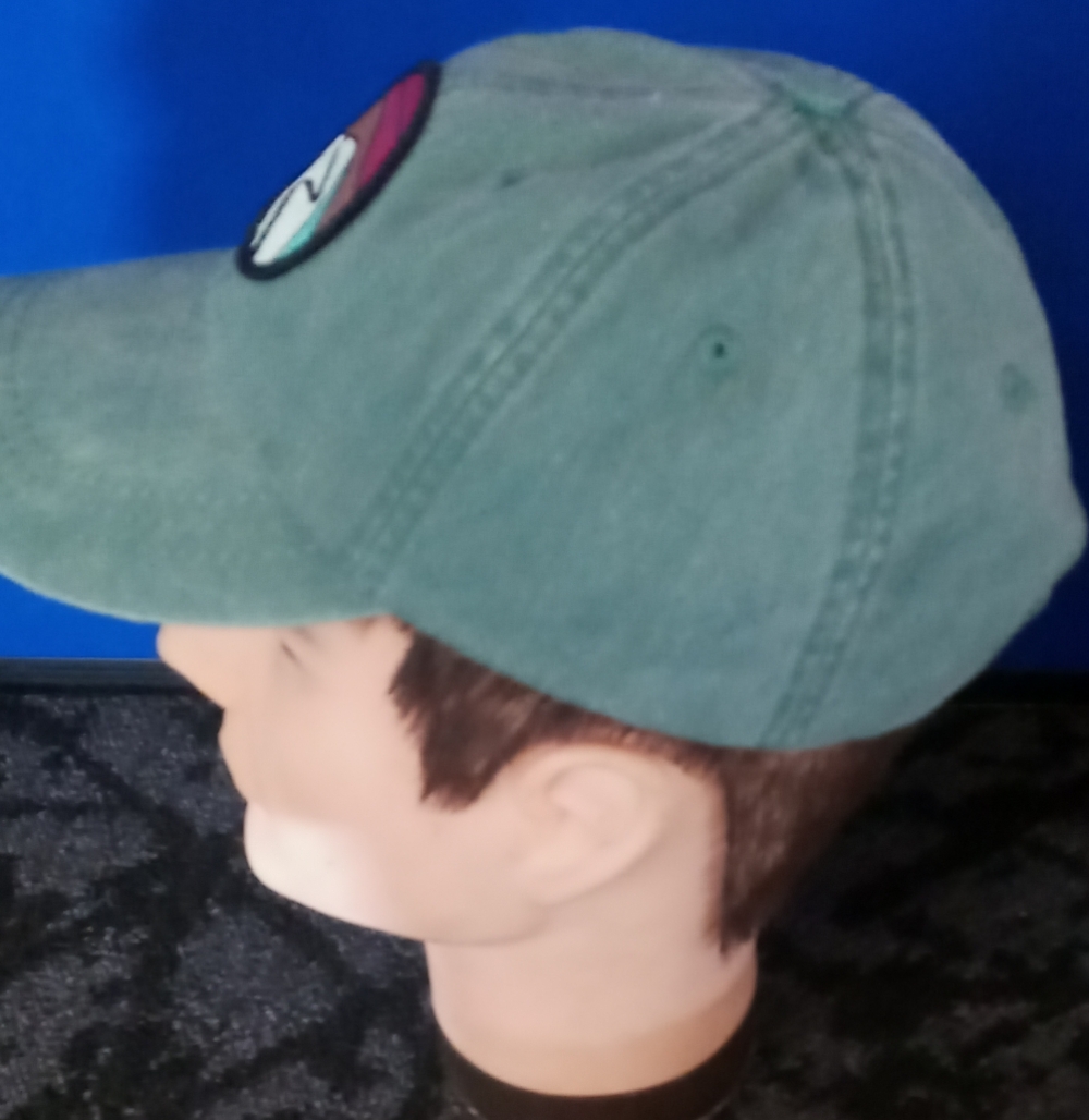 Hill top Tommy breeze Green Cap with Colorful Patch - Picture 3 of 9
